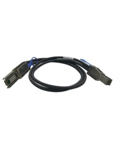 QNAP-865477-CAB-SAS30M-8644-8088-QNAP CAB-SAS30M-8644-8088 cable Serial Attached SCSI (SAS) 1 m Negro