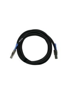 QNAP-865434-CAB-SAS30M-8644-QNAP CAB-SAS30M-8644 cable Serial Attached SCSI (SAS) 3 m Negro