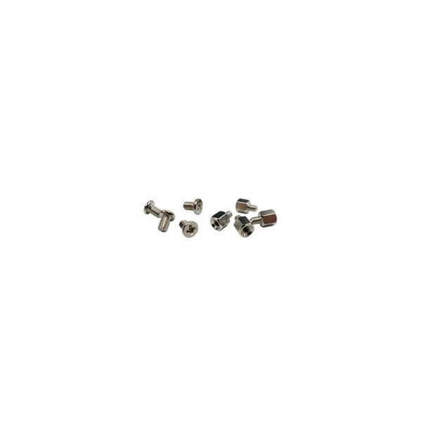 QNAP-864634-KIT-M2SSDINST-01-QNAP INSTALLATION KIT FOR M.2 SSD, 4 X FLAT HEAD MACHINE SCREW 4 X RISER SCREW