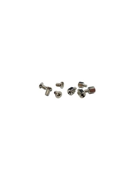 QNAP-864634-KIT-M2SSDINST-01-QNAP INSTALLATION KIT FOR M.2 SSD, 4 X FLAT HEAD MACHINE SCREW 4 X RISER SCREW