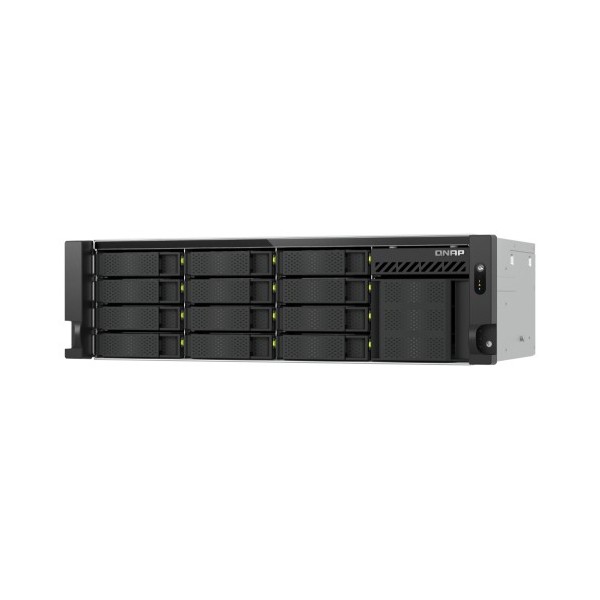 QNAP-1402994-TS-H1655XE-RP-8G-QNAP TS-H1655XEU-RP Server Baster (3U) Intel Atom® C5125 8 GB DDR4 0 TB Qt