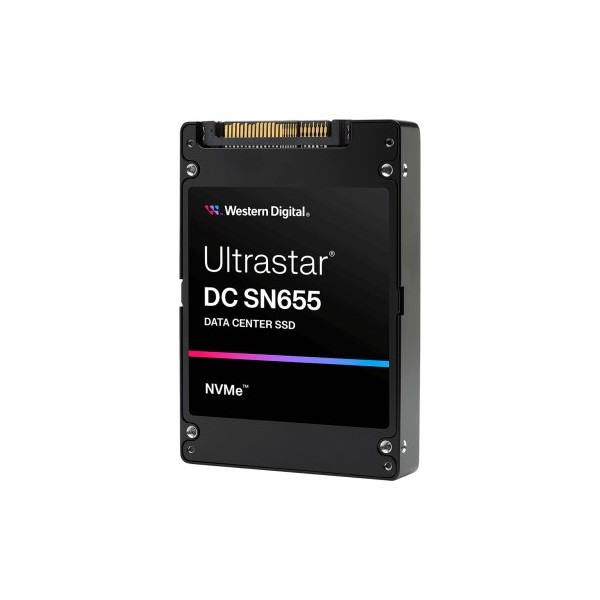 QNAP-14012-79700-T7R6801WD02-RS-Western Digital Ultrastar DC SN655 3,84 TB U.3 PCI Express 4.0 NVME TLC 3D NAND