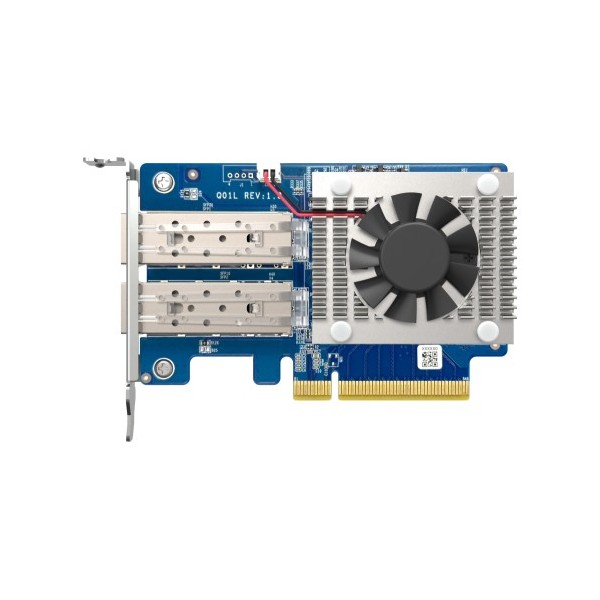 QNAP-1398256-QXG-10G2SF-NXE-QNAP Cartão de Expansão de Rede SFP + Duas Portas 10GBE