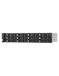 QNAP-1377091-TL-R1200PES-RP-QNAP TL-R1200PES-RP caja para disco duro externo Carcasa de disco duro/SSD Negro, Gris 2.5/3.5"