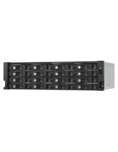 QNAP-1377090-TL-R1600PES-RP-QNAP TL-R1600PES-RP caja para disco duro externo Carcasa de disco duro/SSD Negro, Gris 2.5/3.5"