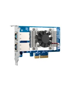 QNAP-1377063-QXG-10G2T-QNAP Adaptador QXG-10G2T e placa de rede interna Ethernet 10000 Mbit / s