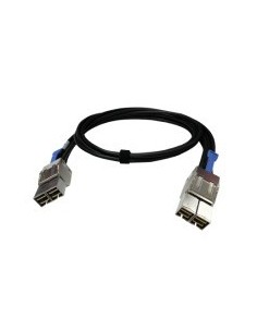 QNAP-1371834-CAB-PCIE10M-8644-8X-QNAP CAB-PCIE10M-8644-8X cable Serial Attached SCSI (SAS) 1 m Negro