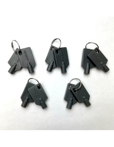 QNAP-1367136-KEY-02-10PCS-QNAP KEY-02-10PCS accesorio de bastidor Llave de cierre