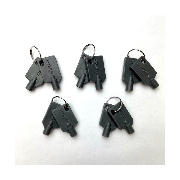 QNAP-1367136-KEY-02-10PCS-QNAP KEY-02-10PCS accesorio de bastidor Llave de cierre