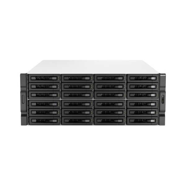 QNAP-1361561-TS-H3087XU-RP-E2378-64G-QNAP TS-H3087XU-RP NAS Bastidor (4U) Ethernet Negro, Blanco E-2378
