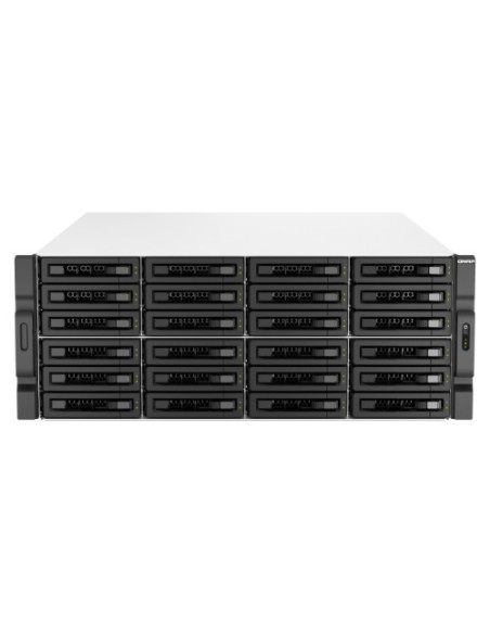 QNAP-1361561-TS-H3087XU-RP-E2378-64G-QNAP TS-H3087XU-RP NAS Bastidor (4U) Ethernet Negro, Blanco E-2378