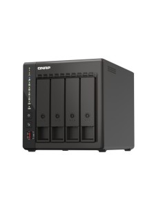 QNAP-1359933-TS-453E-8G-QNAP TS-453E NAS Torre Ethernet Negro J6412