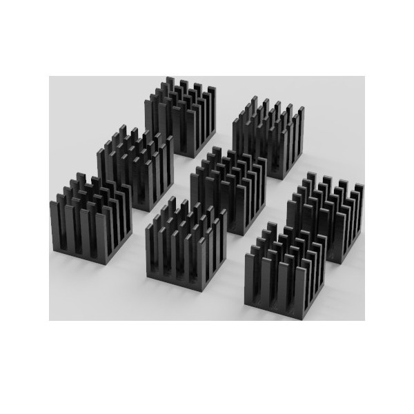 QNAP-1354296-HS-M2SSD-06-QNAP Heatsink for M.2 SSD module15 15MM Black self-adhesive 8 pcs