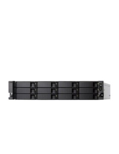 QNAP-1354218-TS-H1886XU-RP-R2-D1622-32-QNAP TS-H1886XU-RP-R2 NAS Bastidor (3U) Ethernet Negro, Gris D-1622