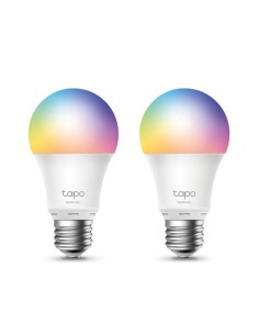TP-LINK-1350922-TAPO L530E(2-PACK)-Tapo L530E(2-pack) Bombilla inteligente 8,7 W Metálico, Blanco Wi-Fi