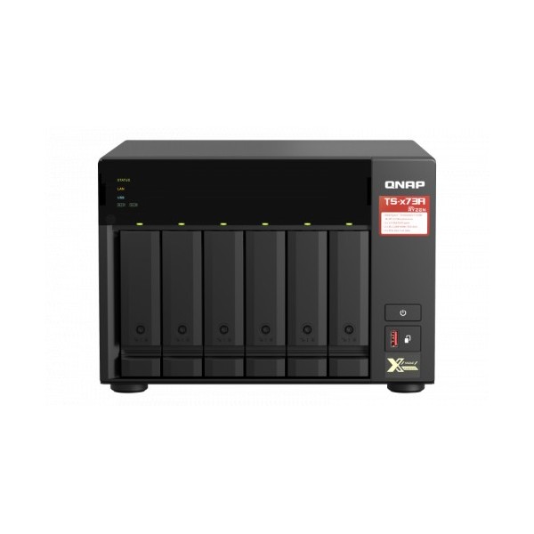 QNAP-1342677-TS-673A-8G-QNAP TS-673A-8G Storage Server NAS Ethernet Tower Black V1500B