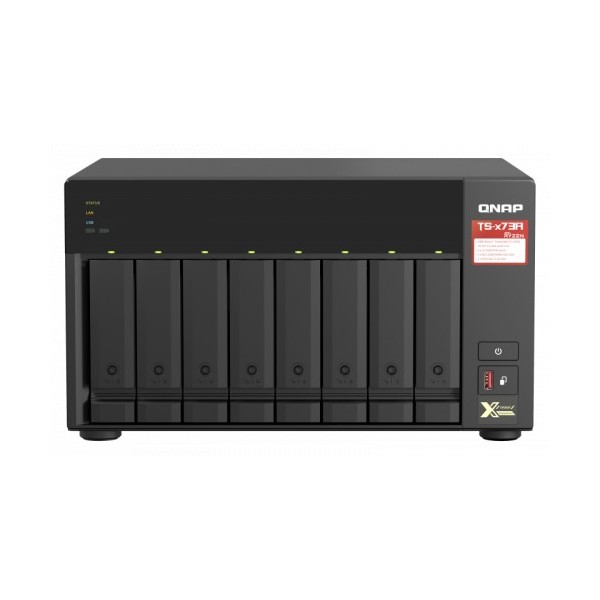 QNAP-1342676-TS-873A-8G-QNAP TS-873A-8G Storage Server NAS Ethernet Tower Black V1500B