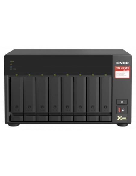QNAP-1342676-TS-873A-8G-QNAP TS-873A-8G Storage Server NAS Ethernet Tower Black V1500B