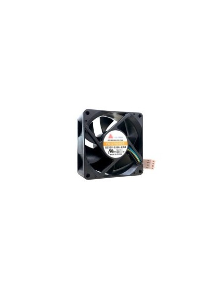 QNAP-1342196-FAN-7CM-R01-QNAP FAN-7CM-R01 ventilador de PC Carcasa del ordenador Negro