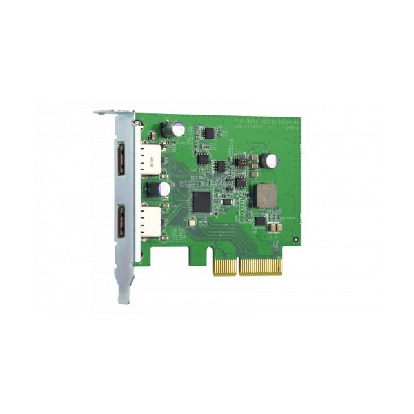 QNAP-1342192-QXP-10G2U3A-QNAP QXP-10G2U3A tarjeta y adaptador de interfaz Interno USB 3.2 Gen 2 (3.1 Gen 2)