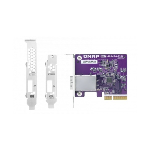 QNAP-1342188-QXP-400ES-A1164-QNAP QXP-400ES-A1164 tarjeta y adaptador de interfaz Interno Mini-SAS