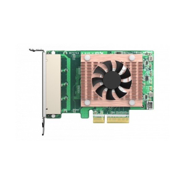 QNAP-1342181-QXG-2G4T-I225-QNAP QXG-2G4T-I225 Adapter e adaptador de rede interna Ethernet 2500 Mbit / s