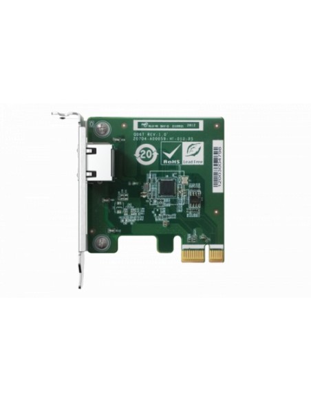 QNAP-1342179-QXG-2G1T-I225-QNAP QXG-2G1T-I225 Ethernet 2500 Mbit / s Adaptador de rede