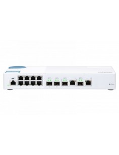 QNAP-1335017-QSW-M408-2C-QNAP QSW-M408-2C switch Gestionado L2 10G Ethernet (100/1000/10000) Blanco