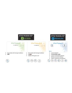 Kaufen Sie STID CREDIT-BLE-ON STID. Online-Guthaben für eine virtuelle Bluetooth-Karte im Portal STid Mobile ID.