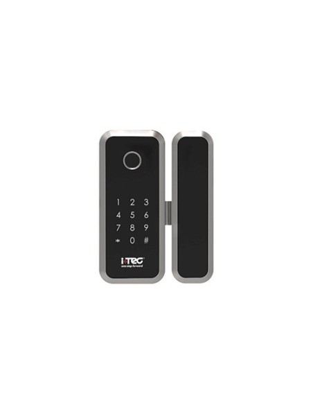 Acheter ITEC IMGLASS DV ITEC. Serrure électronique pour portes en verre double avec lecture de proximité Mifare, code PIN, empre