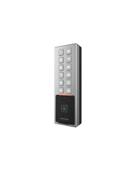 Acheter HIKVISION BASIC DS-K1T805EBFWX HIKBASIC. Terminal autonome pour extérieur antivandale IP65 & IK08 avec lecture de proxim