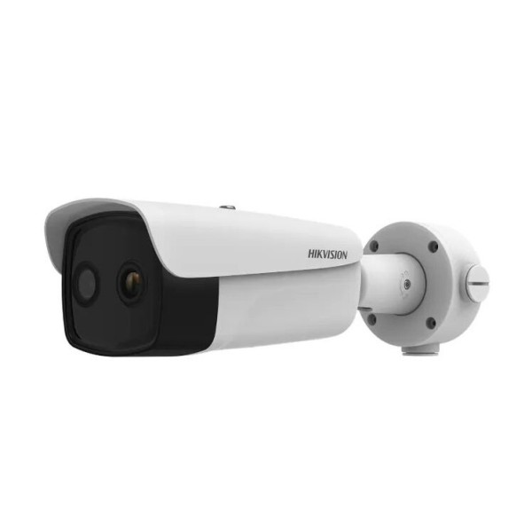 Hikvision Thermal Hik-Thrumtal-15 DS-2TD2637T-7 / QY Camera Bullet Bi-espectro IP Térmica Térmica de 6mm Ótica 4mm Prevenção de 