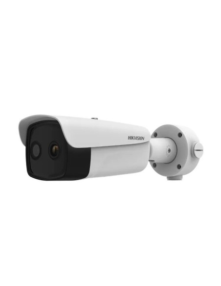 Hikvision Thermal Hik-Thrumtal-15 DS-2TD2637T-7 / QY Camera Bullet Bi-espectro IP Térmica Térmica de 6mm Ótica 4mm Prevenção de 