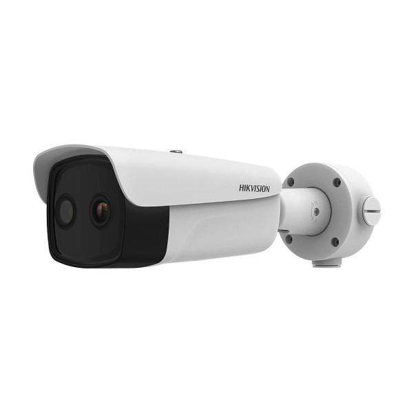Hikvision Thermal Hik-Thrumtal-18 DS-2TD2637T-15 / QY Bala de câmera IP BI-Spectrum 15mm / 6mm Anti-corrosão WDR120 IR40 I / O A