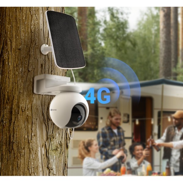 EZVIZ EZVIZ-59 EB8-4G Kit Solar Kit Câmera e Painel Solar EB8 4G 2K