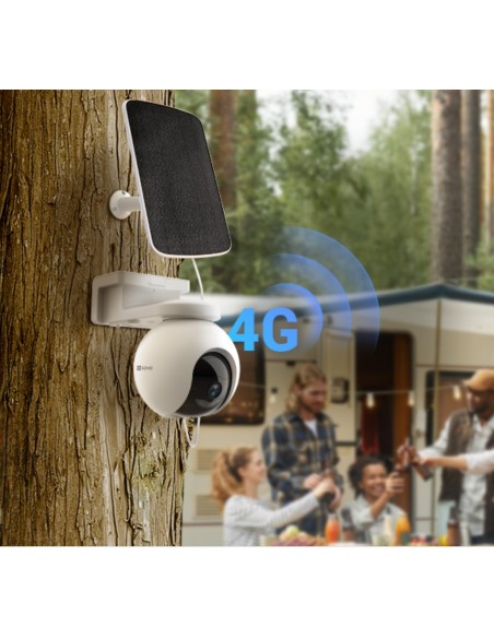 EZVIZ EZVIZ-59 EB8-4G Kit Solar Kit Câmera e Painel Solar EB8 4G 2K