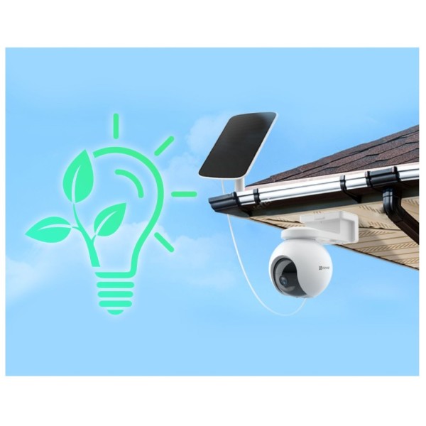 EZVIZ EZVIZ-59 EB8-4G Solar kit Kit Cámara y Panel Solar EB8 4G 2K