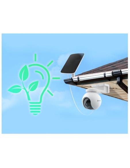 EZVIZ EZVIZ-59 EB8-4G Kit Solar Kit Câmera e Painel Solar EB8 4G 2K