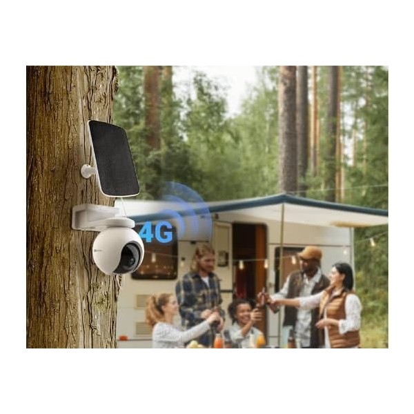 EZVIZ EZVIZ-59 EB8-4G Solar kit Kit Cámara y Panel Solar EB8 4G 2K