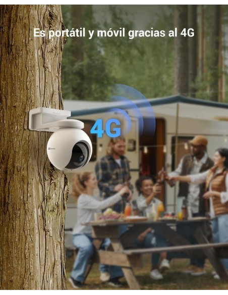 EZVIZ EZVIZ-59 EB8-4G Kit Solar Kit Câmera e Painel Solar EB8 4G 2K