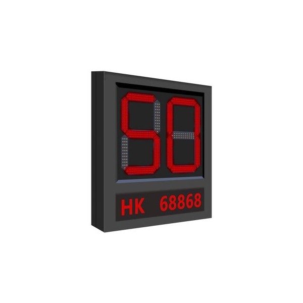 Soluções Hikvision Hik-Sol-318 DS-TVL224-8-5EY Tela LED Acesso exteriores Estacionamento / Excesso Indicador de Velocidade