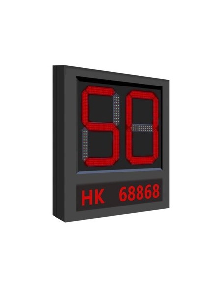 HIKVISION SOLUTIONS HIK-SOL-318 DS-TVL224-8-5EY Pantalla LED exterior Accesos Estacionamientos / Indicador de Exceso de Velocida