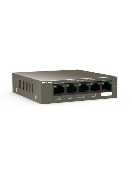 IPCOM IPCOM-16 G1105P-4-63W Switch 5 puertos no gestionable Gigabit L2 4PoE IP-COM