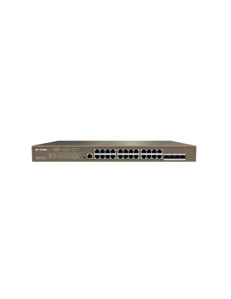 IPCOM IPCOM-23 G5328P-24-410W Switch inteligente 24 PoE Gigabit + 4 puertos SFP PoE Gestionable L3 IP-COM