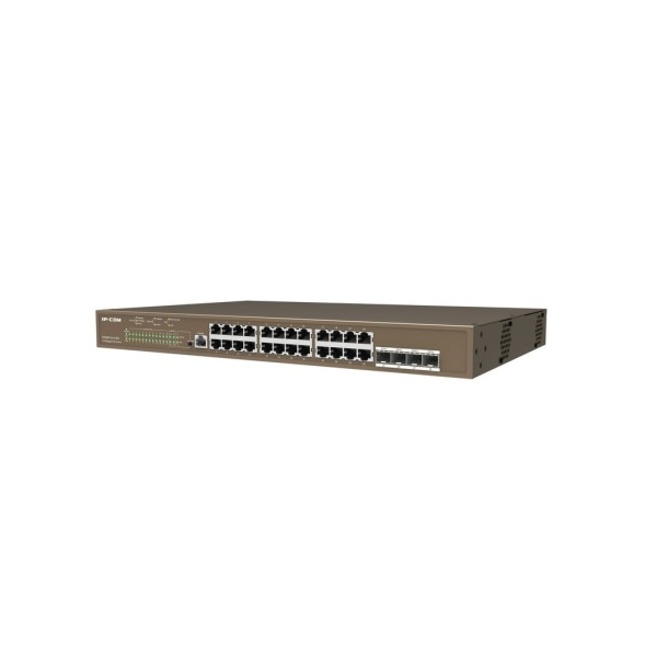 IPCOM IPCOM-23 G5328P-24-410W Switch inteligente 24 PoE Gigabit + 4 puertos SFP PoE Gestionable L3 IP-COM