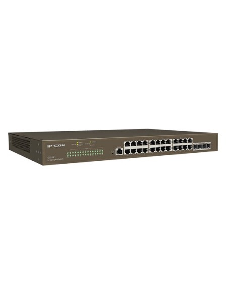 IPCOM IPCOM-45 G3328F Switch Smart 24 Ports Gigabit (10/100/1000 Mbps) + 4 Porta 1000M SFP + Porta Consola L2 Cloud