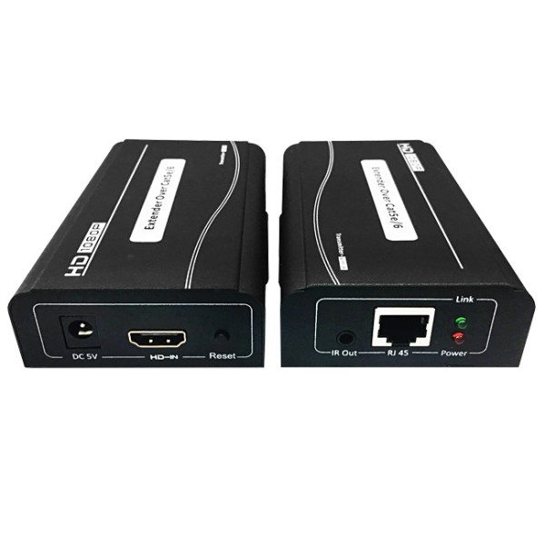 Folksage Folksage-19 FS-HD2102E Transmissor - Receptor Sinais HDMI através de um único padrão CAT5E / 6 150M Folksage