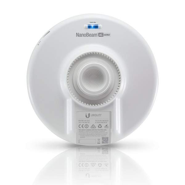 Ubiquiti Ubiquiti-51 NBE-5AC-GEN2 - Antena Rádio Link CPE PONTO UBIQUITI REDES NANOBEAM 5AC Gen 2 WiFi Bridge 450 m