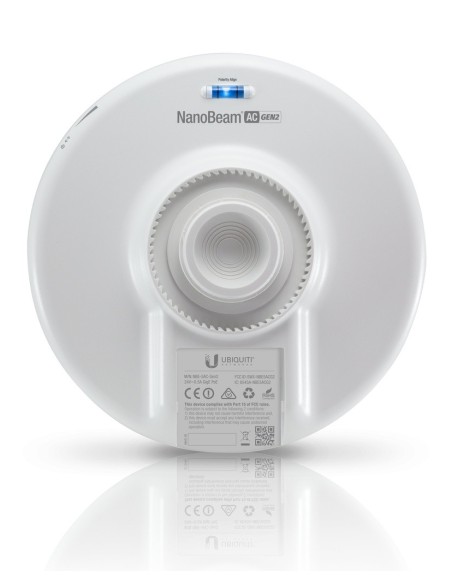 Ubiquiti Ubiquiti-51 NBE-5AC-GEN2 - Antena Rádio Link CPE PONTO UBIQUITI REDES NANOBEAM 5AC Gen 2 WiFi Bridge 450 m