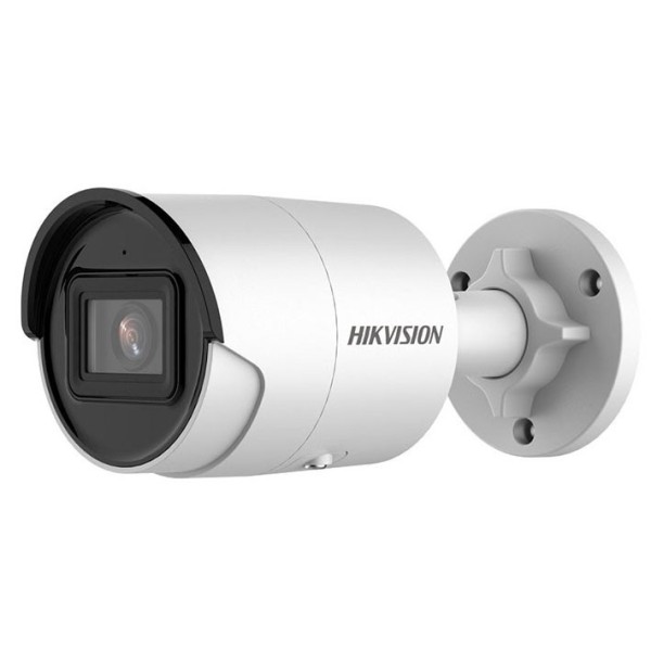 Hikvision pro hik-pro-25 ds-2cd2086g2-iu (2.8mm) - 8MP 2.8mm WDR120 IP66 IR40 Bala IP66 IR40 Reconhecer 2ª Gen. Alarme escuros